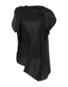 Mm6 Maison Margiela Woman Top Black Size 6 Viscose In Black