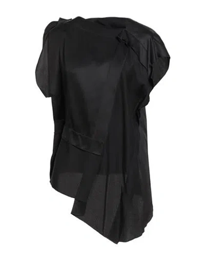 Mm6 Maison Margiela Woman Top Black Size 6 Viscose