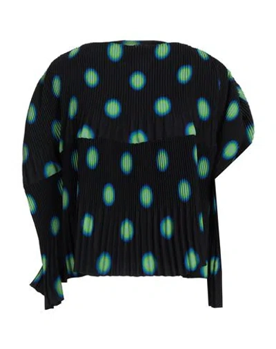 Mm6 Maison Margiela Woman Top Black Size 8 Polyester