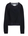 Mm6 Maison Margiela Woman Top Black Size 8 Polyester In Black