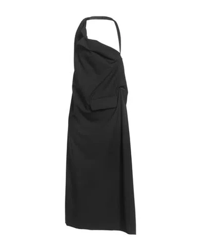 Mm6 Maison Margiela Asymmetrical Top In Black