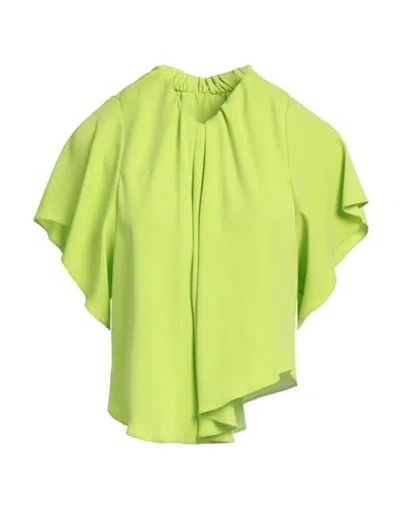 Mm6 Maison Margiela Woman Top Lime Green Size 6 Polyester