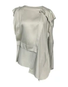 Mm6 Maison Margiela Woman Top Sage Green Size 6 Viscose