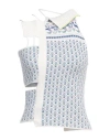 Mm6 Maison Margiela Woman Top White Size M Polyamide, Wool, Synthetic Fibers, Cotton, Cashmere