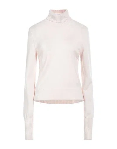 Mm6 Maison Margiela Woman Turtleneck Light Pink Size Xs Wool