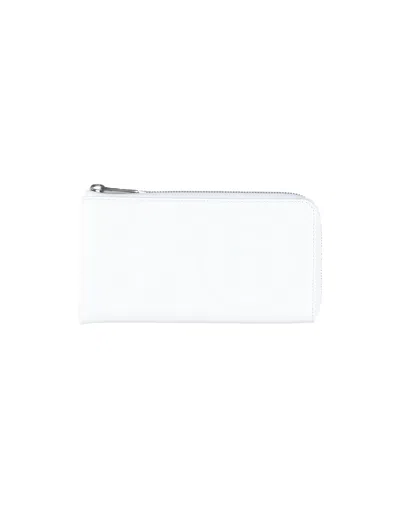 Mm6 Maison Margiela Wallets In White