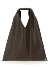 Mm6 Maison Margiela Small Japanese Tote Bag In Brown