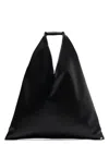 Mm6 Maison Margiela Classic Japanese Triangular Mesh Handbag In Black