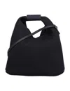 Mm6 Maison Margiela Japanese Mesh Crossbody Bag In Black