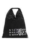 Mm6 Maison Margiela Medium Tote Bag Japanese Classic In Black