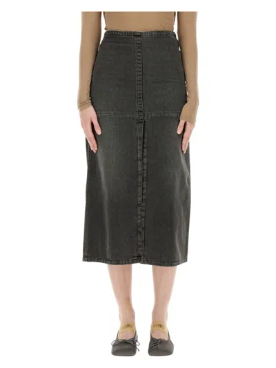 MM6 MAISON MARGIELA WOMEN'S LONG DENIM SKIRT