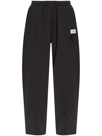 Pre-owned Mm6 Maison Margiela Women's Mm6 Baggy Pants In Washed Black