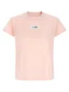 Mm6 Maison Margiela T-shirt E Polo Rosa In Pink