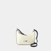 Mm6 Maison Margiela Numeric Nylon Shoulder Bag In Neutro