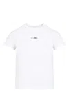 Mm6 Maison Margiela Mm6 By Maison Margiela Numeric Cotton Jersey T-shirt In White