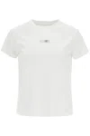 Mm6 Maison Margiela Numeric Cotton Jersey T-shirt In White