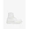Mm6 Maison Margiela X Dr. Martens 1460 8-eye No Steel Toe Womens White In White