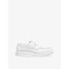 Mm6 Maison Margiela Womens White Mm6 X Dr Martens Penton Mashup Leather Loafers Eur 40 / 7 Uk In White