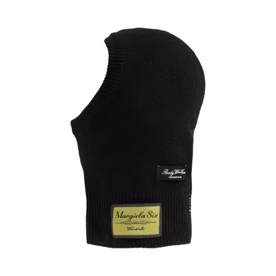 Pre-owned Mm6 Maison Margiela Wool Balaclava 'black' | Men's Size M