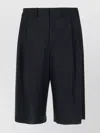 Mm6 Maison Margiela Wool Bermuda Shorts Back Pocket