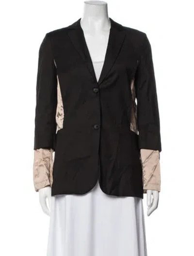 Pre-owned Mm6 Maison Margiela Wool Blazer In Brown