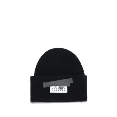 MM6 MAISON MARGIELA WOOL-BLEND BEANIE