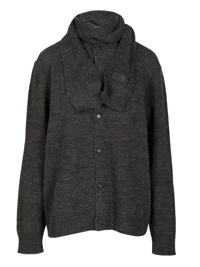 Mm6 Maison Margiela Wool Blend Cardigan