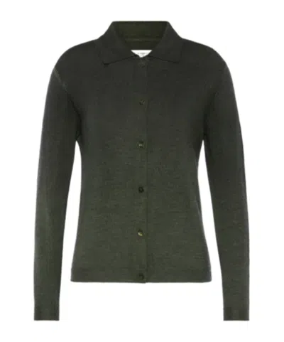 Mm6 Maison Margiela Wool-blend Cardigan In Black