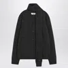 Mm6 Maison Margiela Mm6 By Maison Margiela Button-up Wool Cardigan With Shawl Collar In Black