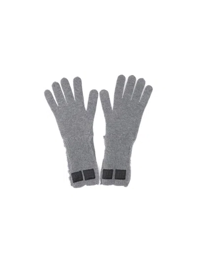 MM6 MAISON MARGIELA WOOL BLEND GLOVES