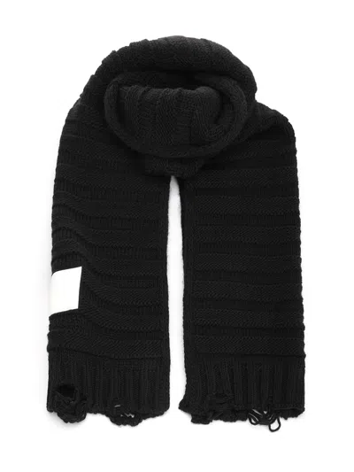 Mm6 Maison Margiela Wool Blend Scarf