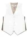 Mm6 Maison Margiela Polyester Sweater For Cozy Comfort In White