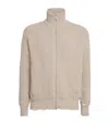 Mm6 Maison Margiela Distressed Wool Cardigan Sweaters And Cardigans Beige In Neutral
