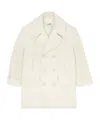 Mm6 Maison Margiela Wool Coat In Neutral