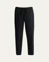 Mm6 Maison Margiela Wool Drawstring Pants In Black