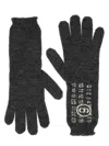 Mm6 Maison Margiela Mm6 By Maison Margiela Numeric Signature Gloves