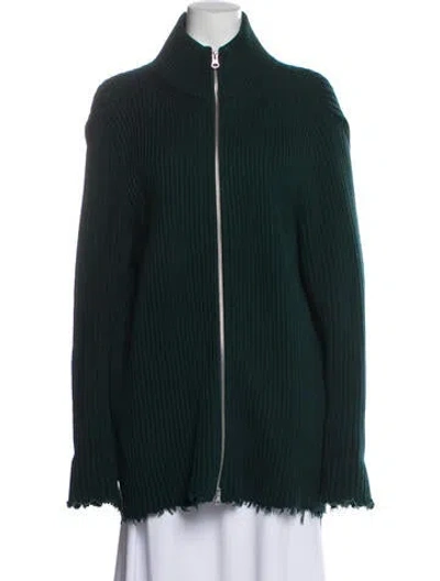 Pre-owned Mm6 Maison Margiela Wool Jacket In Green