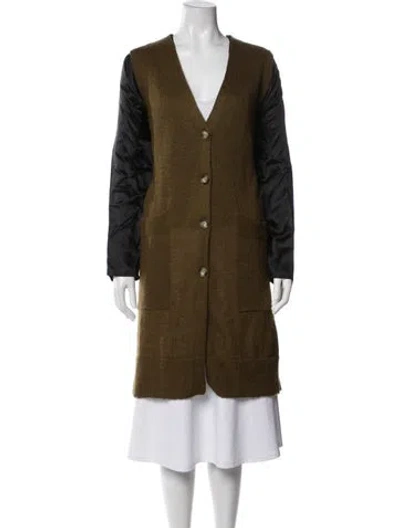 Pre-owned Mm6 Maison Margiela Wool Jacket In Green