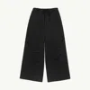 Mm6 Maison Margiela Drawstring Trousers In Black