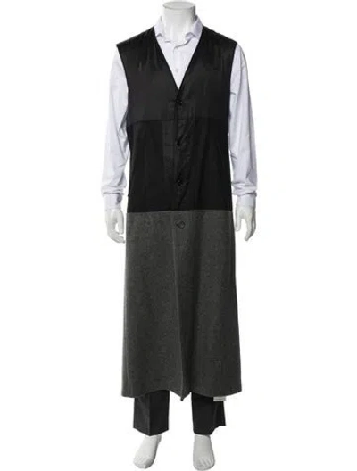 Pre-owned Mm6 Maison Margiela Wool Vest In Gray