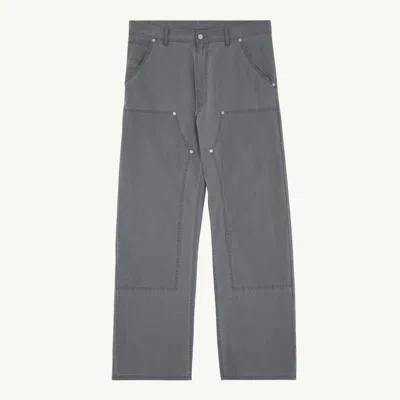 Mm6 Maison Margiela Workwear Trousers In Gray