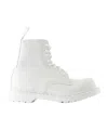Mm6 Maison Margiela X Dr. Martens 1460 8-eye No Steel Toe Womens White In White