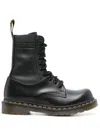 Mm6 Maison Margiela X Dr Martens Leather Boots In Black