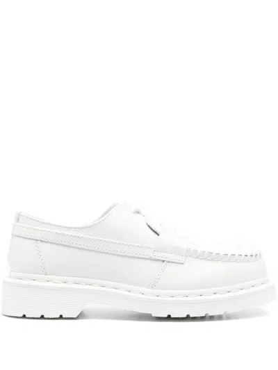 Mm6 Maison Margiela X Dr. Martens Leather Loafers In White