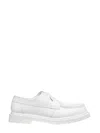 Mm6 Maison Margiela X Dr. Martens Leather Moccasin Loafers In White