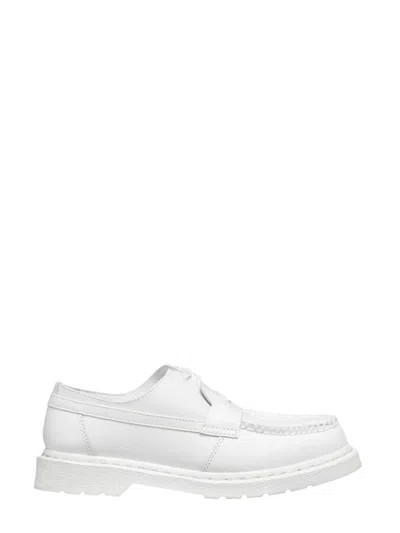 MM6 MAISON MARGIELA MM6 MAISON MARGIELA X DR. MARTENS WHITE LOAFER