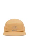 Mm6 Maison Margiela Baseball Hat With Logo In Brown