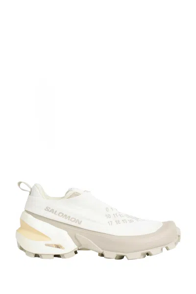 Mm6 Maison Margiela White Polyamide Athletic Sneakers In Multi