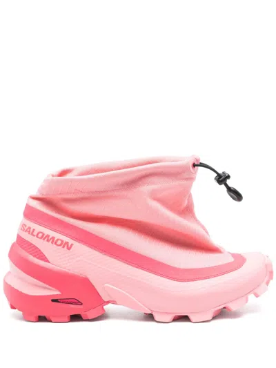 Mm6 Maison Margiela Cross Low Sneaker In Pink