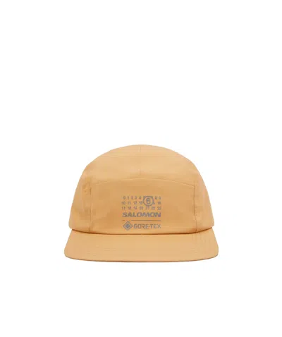 Mm6 Maison Margiela X Salomon Baseball Cap In Nude